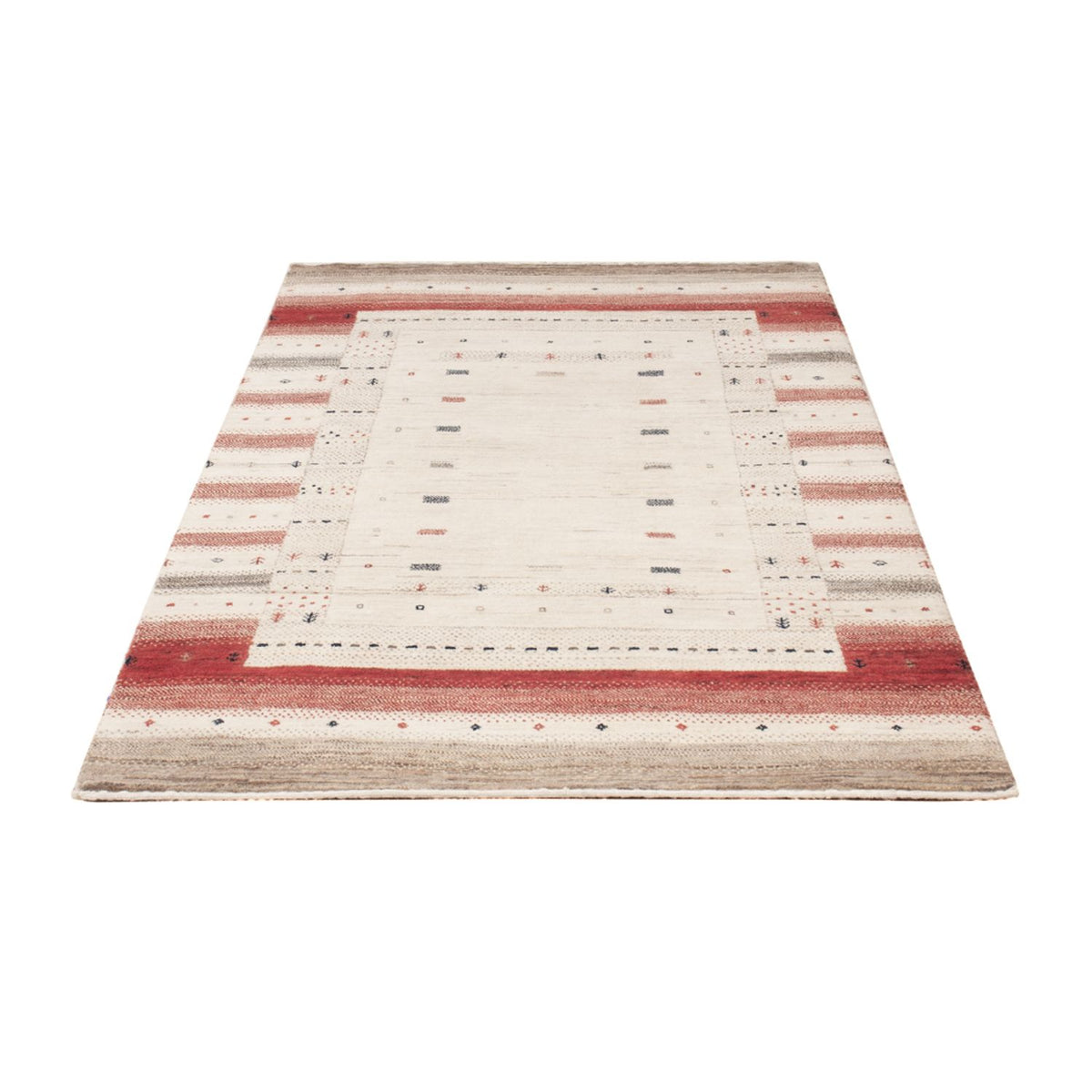 Gabbeh Tapijt - Loribaft Indus - 155 x 102 cm - beige