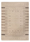 Indo Loribaft Tapijt 108x153cm - Wollen tapijt - Rechthoekig / Beige / 108 x 153 cm Rechthoekig