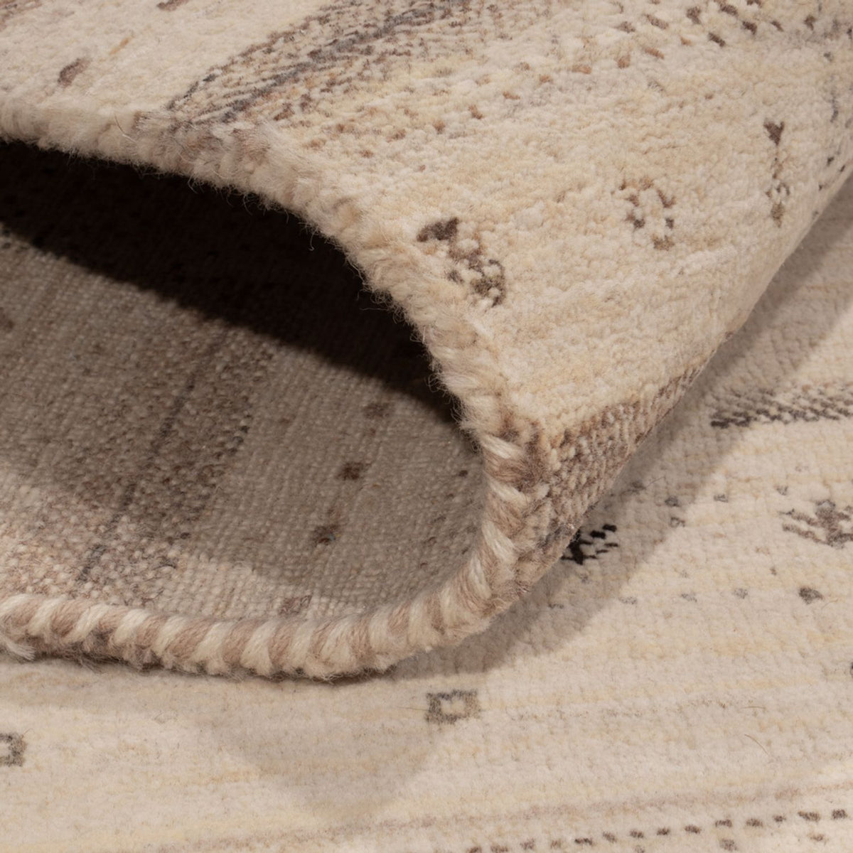 Gabbeh Tapijt - Loribaft Indus - 153 x 108 cm - beige