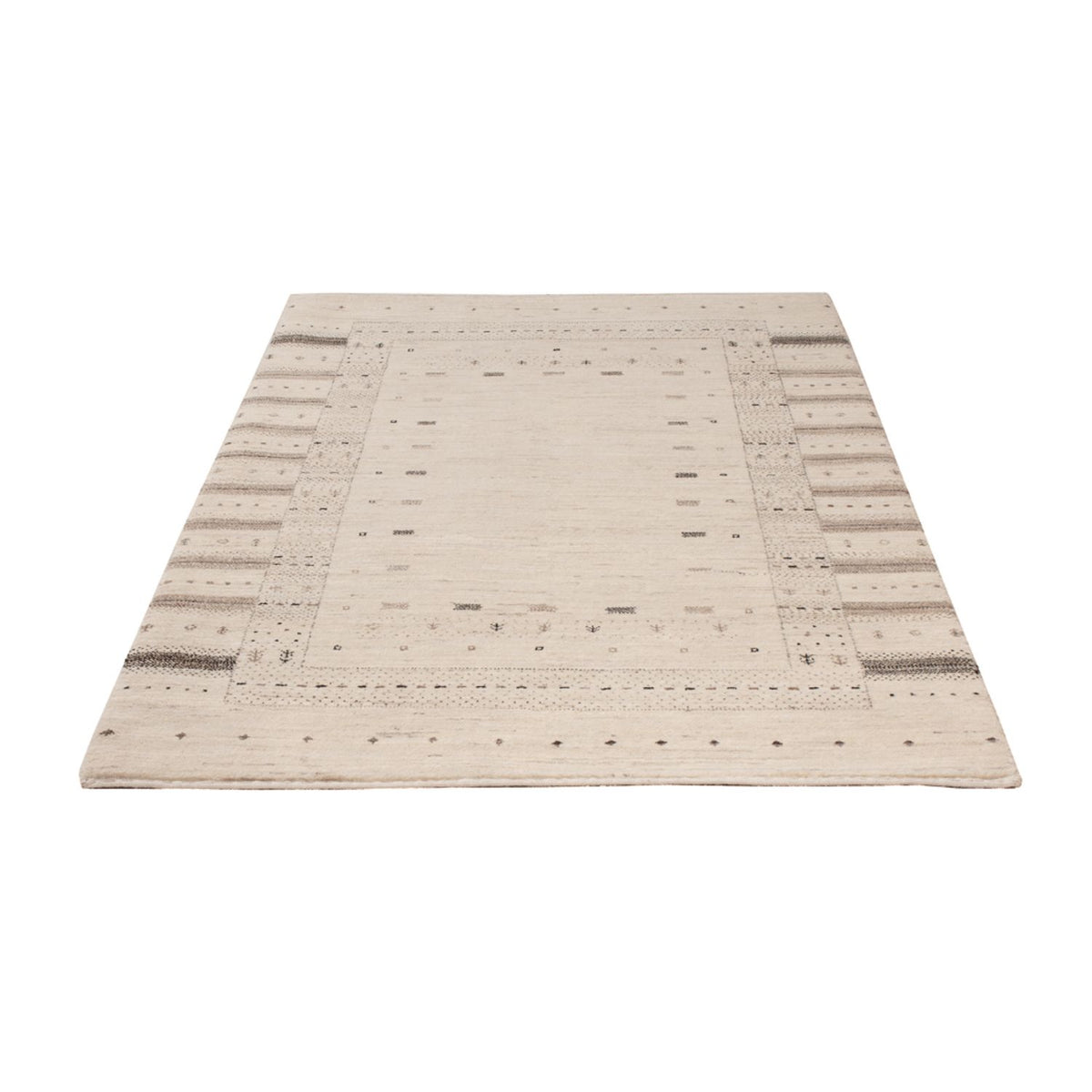 Gabbeh Tapijt - Loribaft Indus - 153 x 108 cm - beige