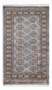 Pakistan Teppich - 152 x 93 cm - hellblau
