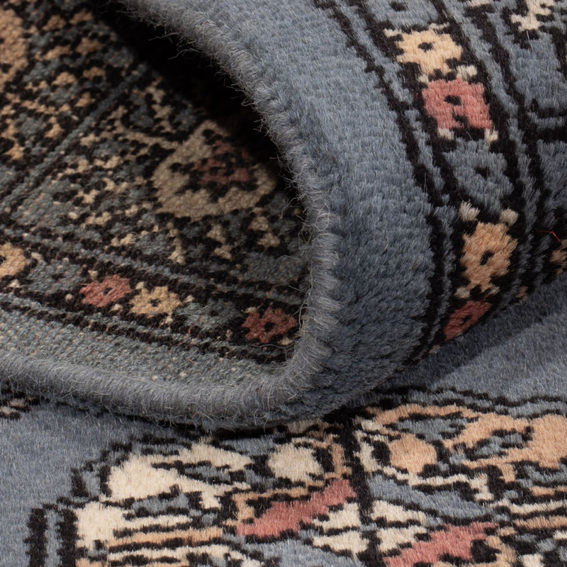 Pakistaans tapijt - 152 x 93 cm - lichtblauw