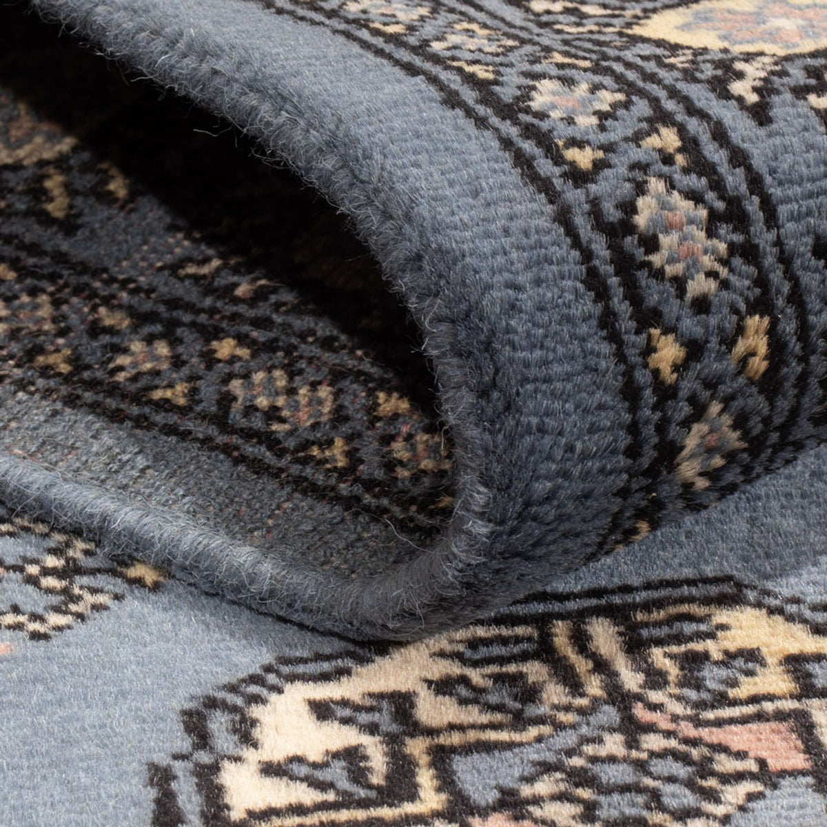 Pakistaans tapijt - 156 x 93 cm - lichtblauw