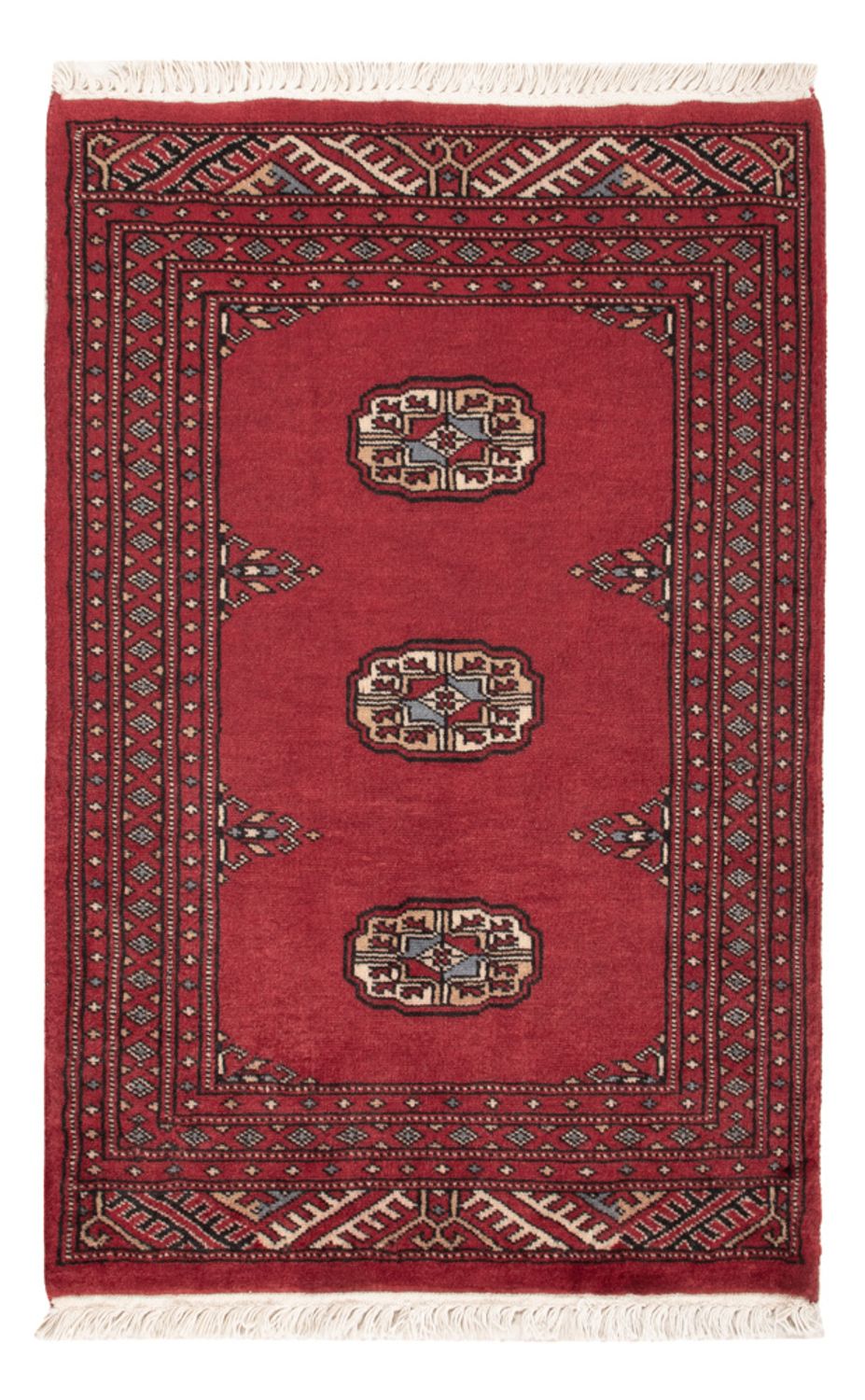 Pakistaans tapijt - 90 x 61 cm - rood
