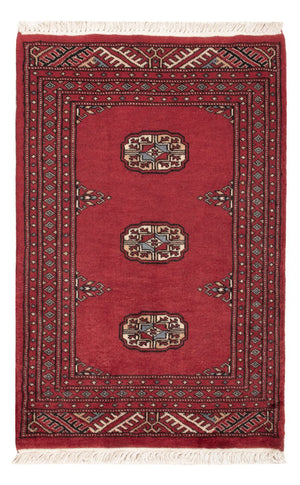 Pakistaans tapijt - 90 x 61 cm - rood