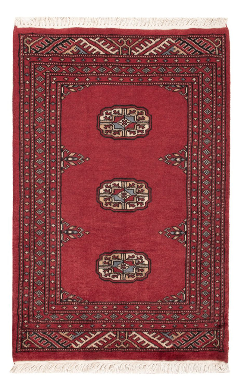 Pakistaans tapijt - 90 x 61 cm - rood