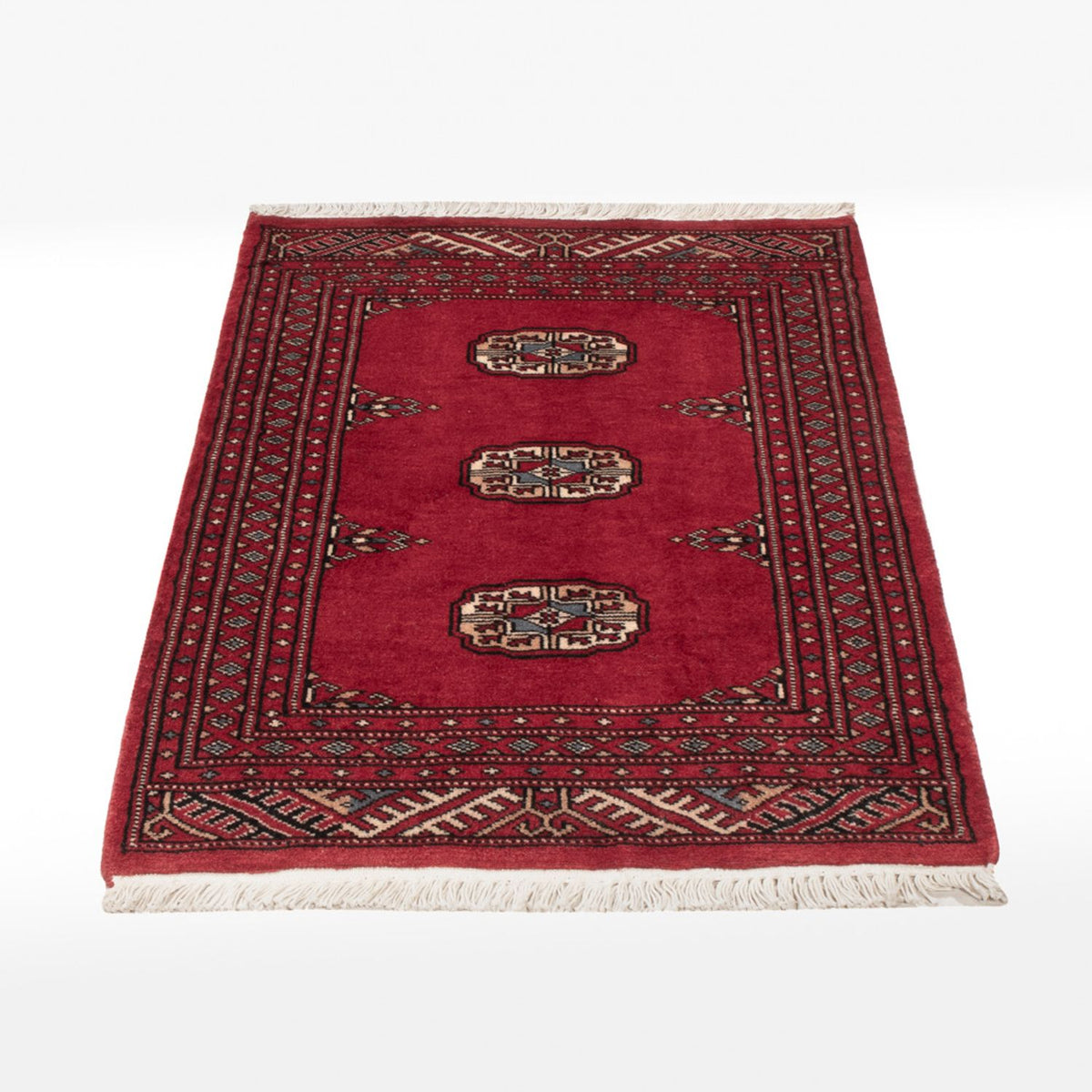 Pakistaans tapijt - 90 x 61 cm - rood