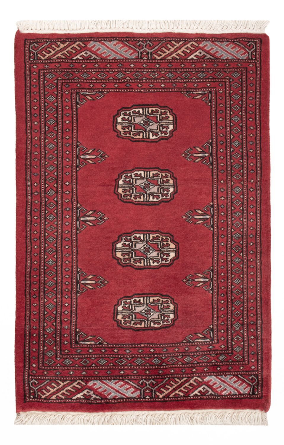 Pakistaans tapijt - 89 x 63 cm - rood