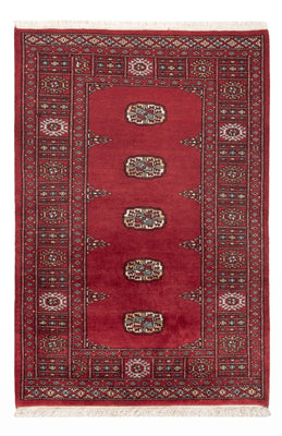 Pakistaans tapijt - 132 x 89 cm - rood