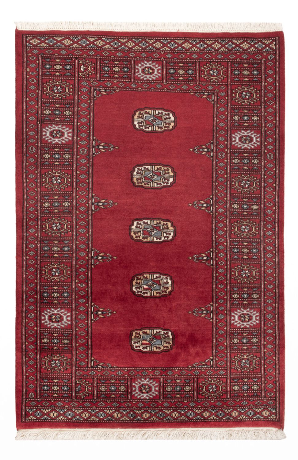 Pakistaans tapijt - 132 x 89 cm - rood