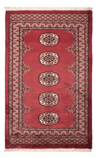 Pakistaans tapijt - 129 x 83 cm - rood