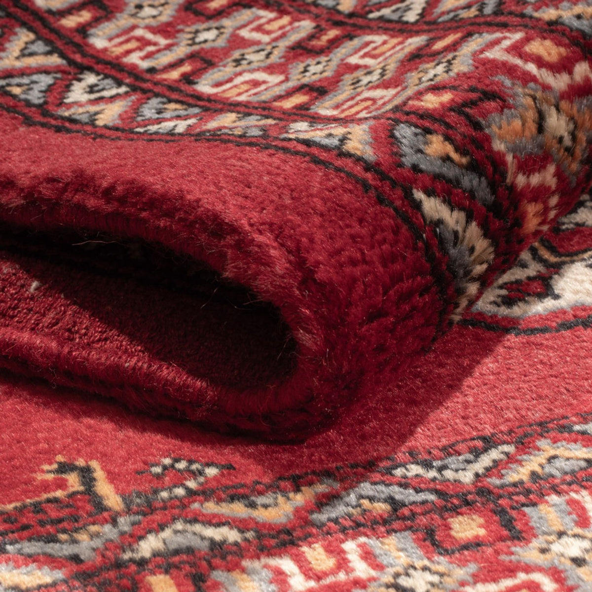 Pakistaans tapijt - 129 x 83 cm - rood