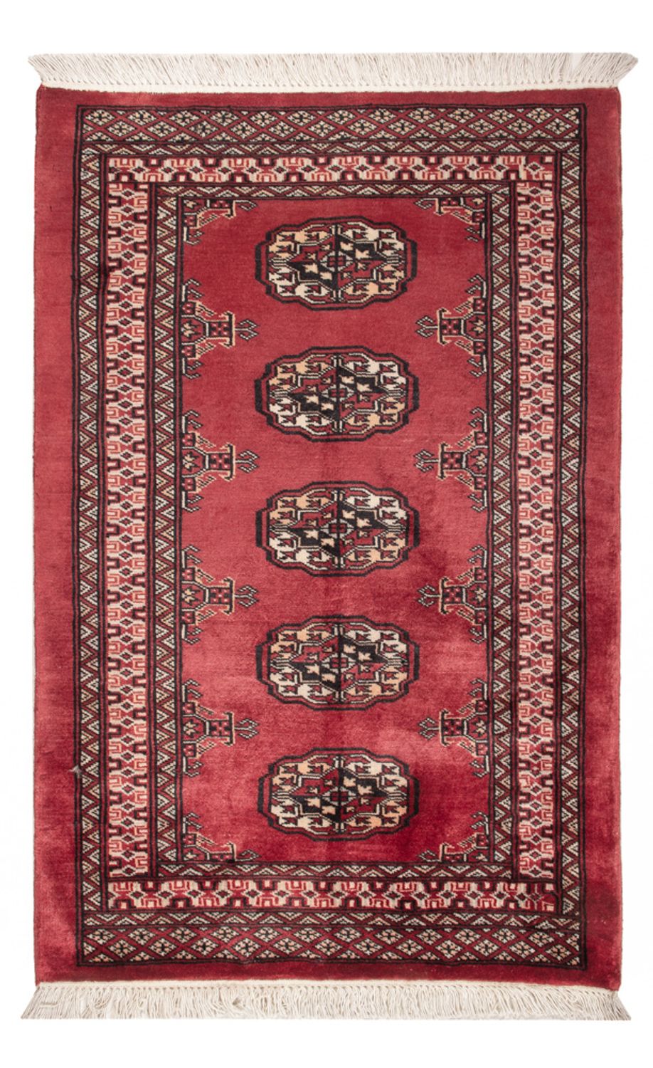 Pakistaans tapijt - 120 x 80 cm - rood