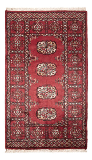 Pakistaans tapijt - 124 x 78 cm - rood