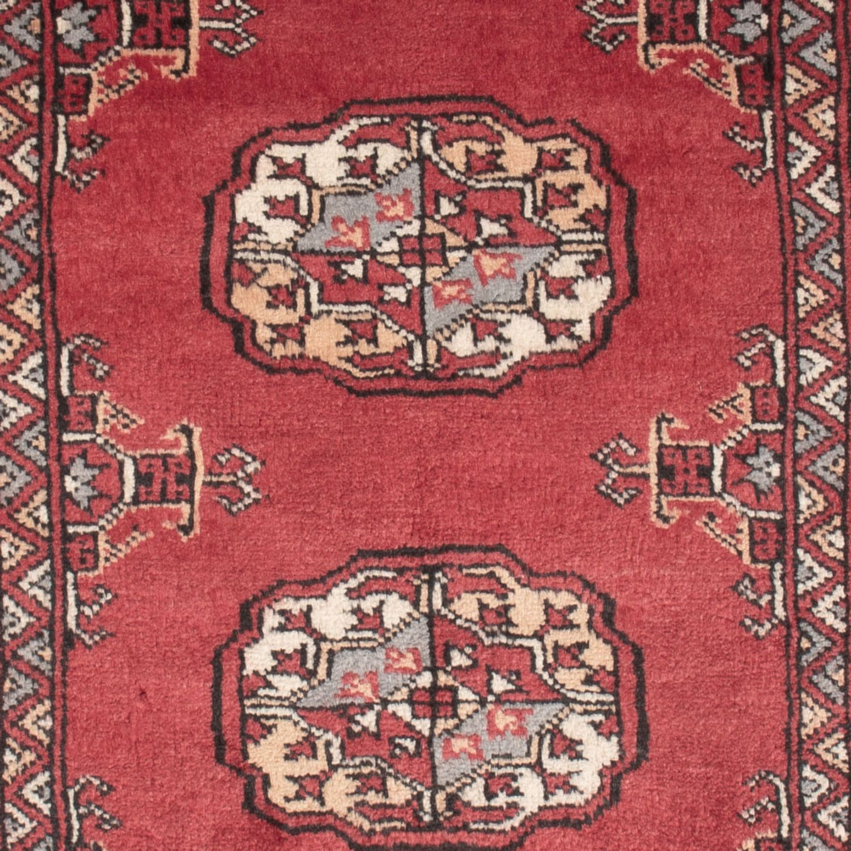Pakistaans tapijt - 124 x 78 cm - rood