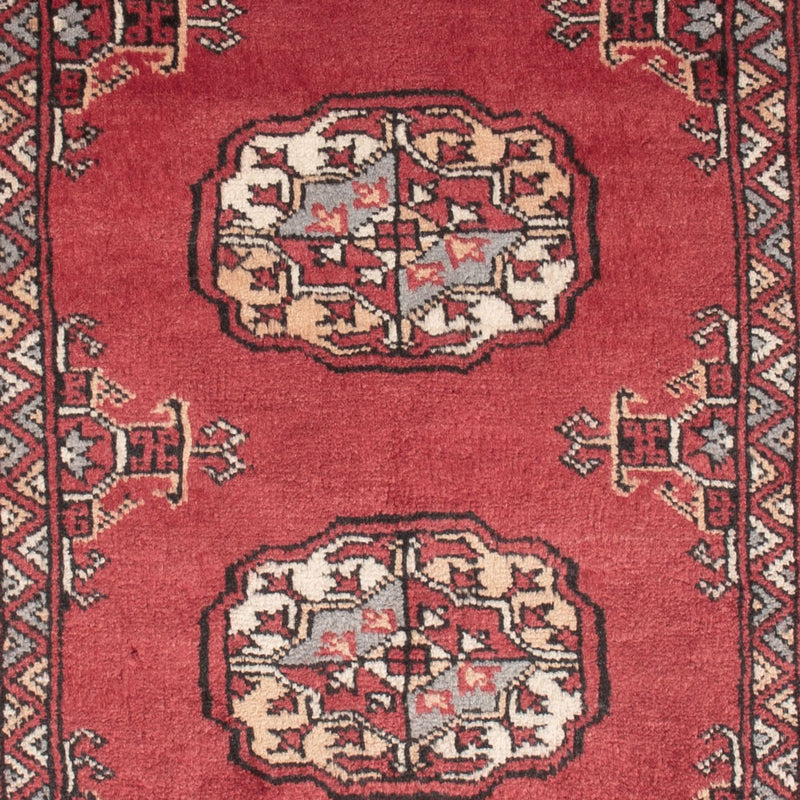 Pakistaans tapijt - 124 x 78 cm - rood