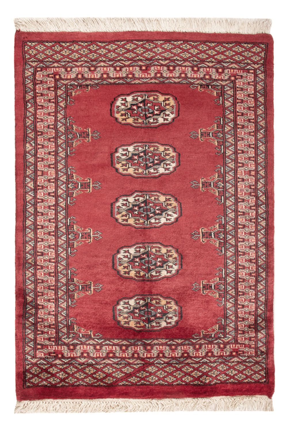 Pakistaans tapijt - 114 x 79 cm - rood