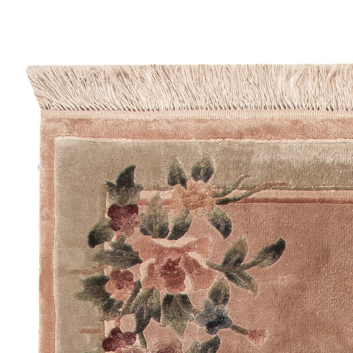 Zijden tapijt - China zijde - 135 x 70 cm - beige