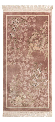 Zijden tapijt - China zijde - 123 x 62 cm - beige