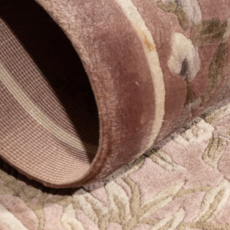 Zijden tapijt - China zijde - 123 x 62 cm - beige