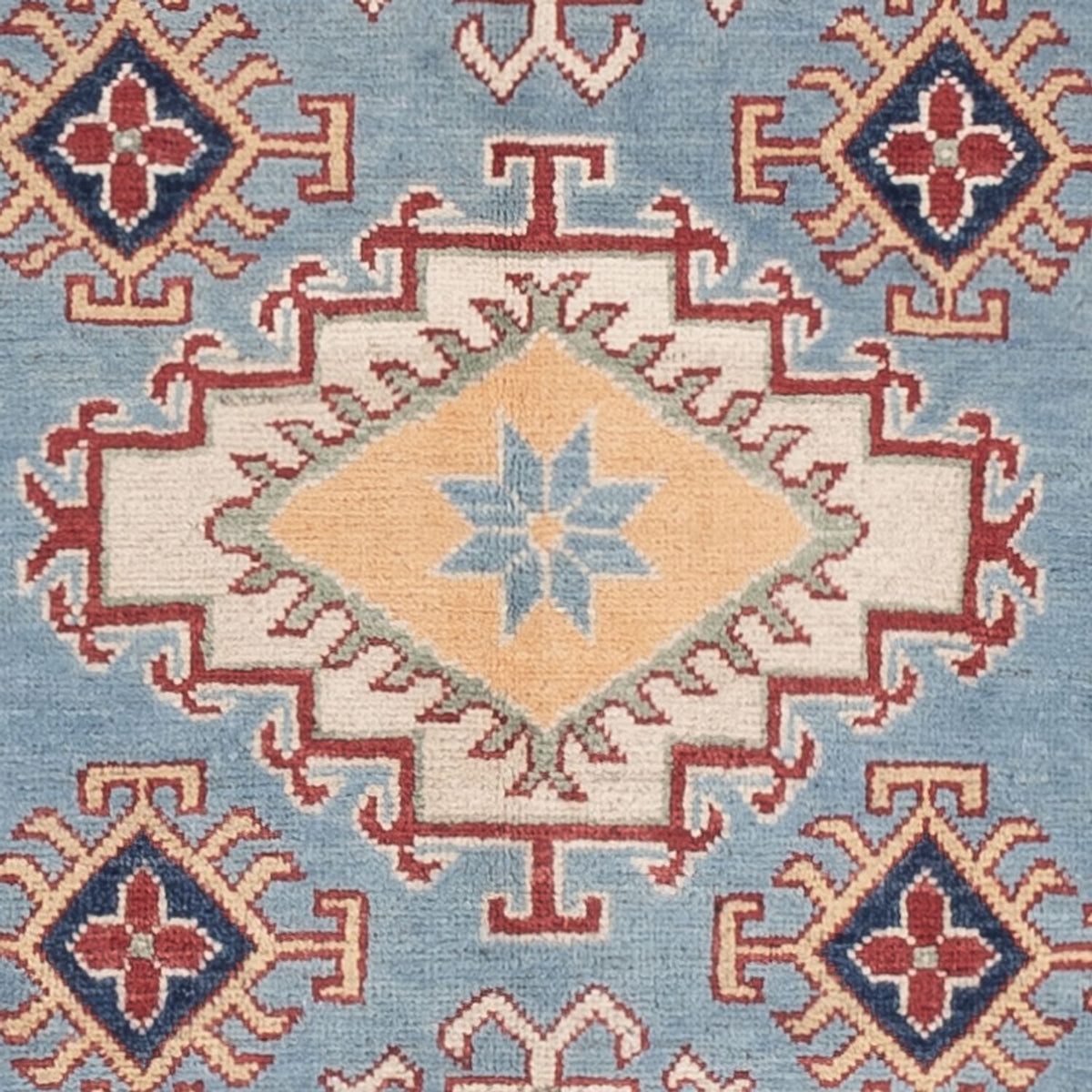 Ziegler Tapijt - Kazak - 180 x 120 cm - lichtblauw