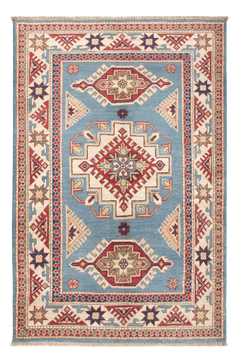 Ziegler Tapijt - Kazak - 147 x 100 cm - lichtblauw