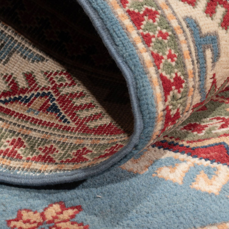 Ziegler Tapijt - Kazak - 147 x 100 cm - lichtblauw