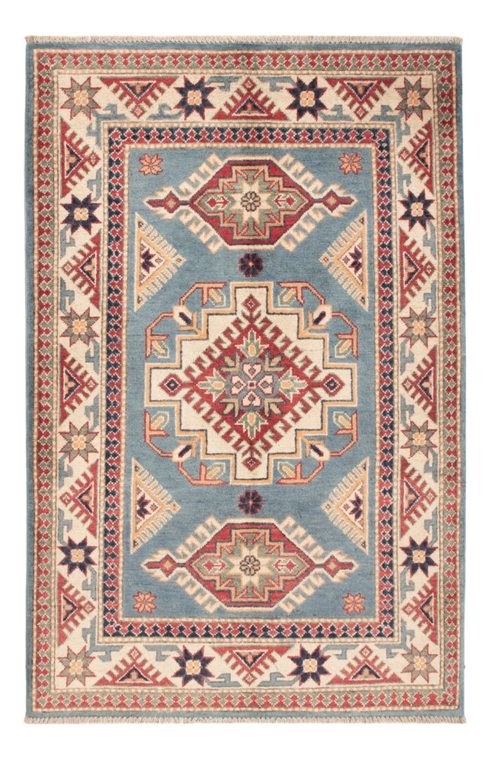 Ziegler Tapijt - Kazak - 149 x 97 cm - lichtblauw