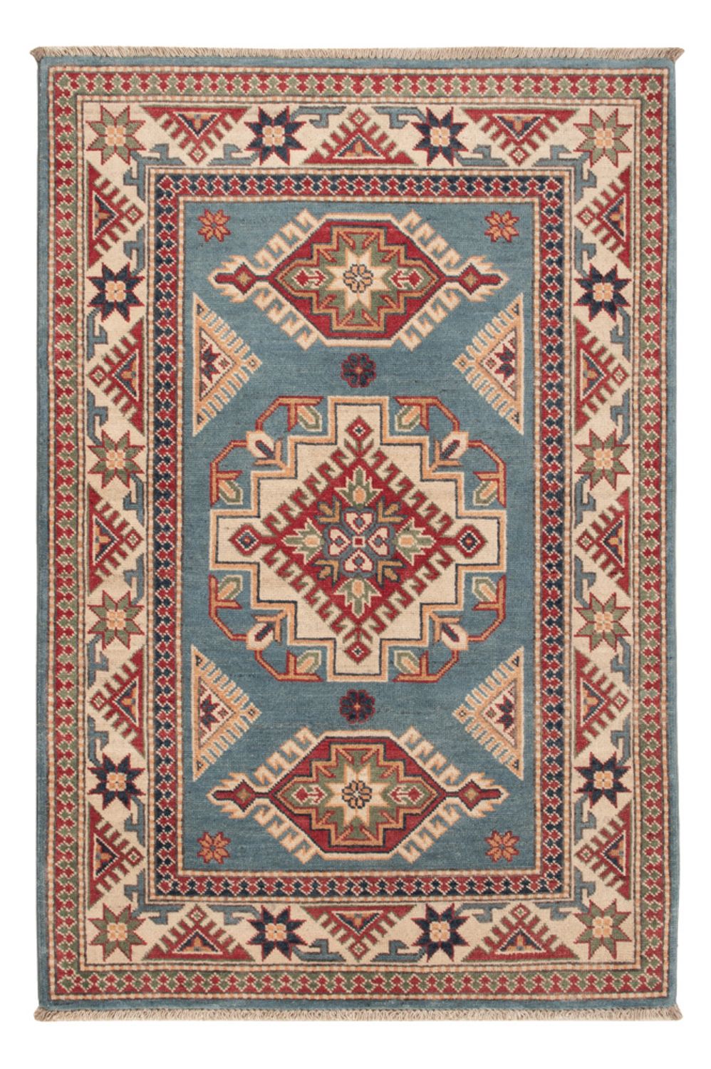 Ziegler Tapijt - Kazak - 146 x 96 cm - lichtblauw