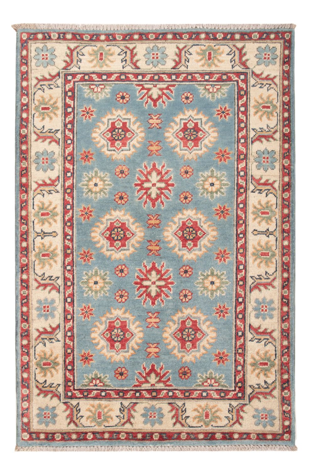 Ziegler Tapijt - Kazak - 124 x 81 cm - lichtblauw