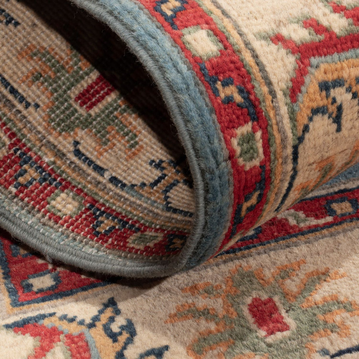 Ziegler Tapijt - Kazak - 124 x 81 cm - lichtblauw