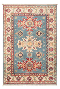 Ziegler Tapijt - Kazak - 123 x 83 cm - lichtblauw