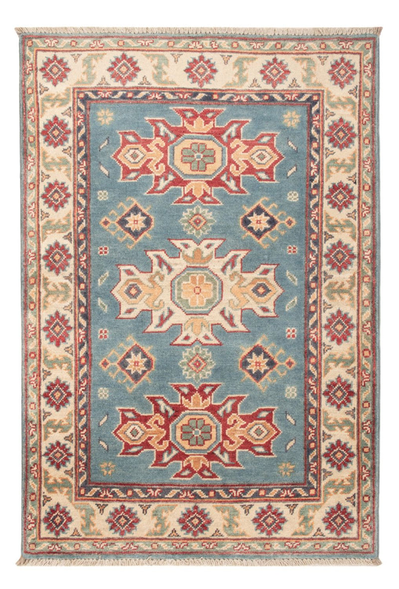 Ziegler Tapijt - Kazak - 123 x 83 cm - lichtblauw