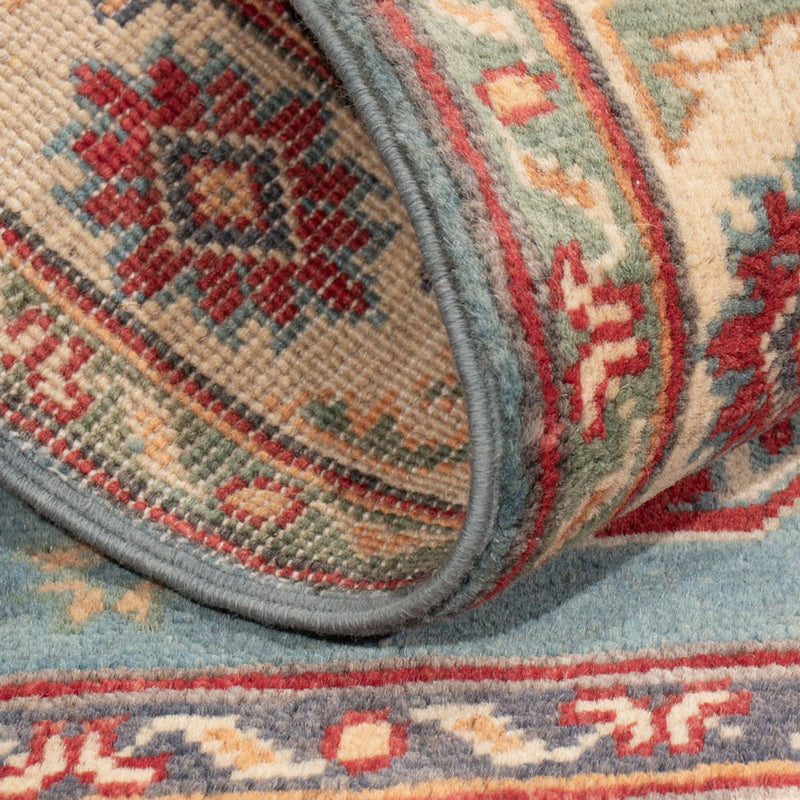 Ziegler Tapijt - Kazak - 123 x 83 cm - lichtblauw