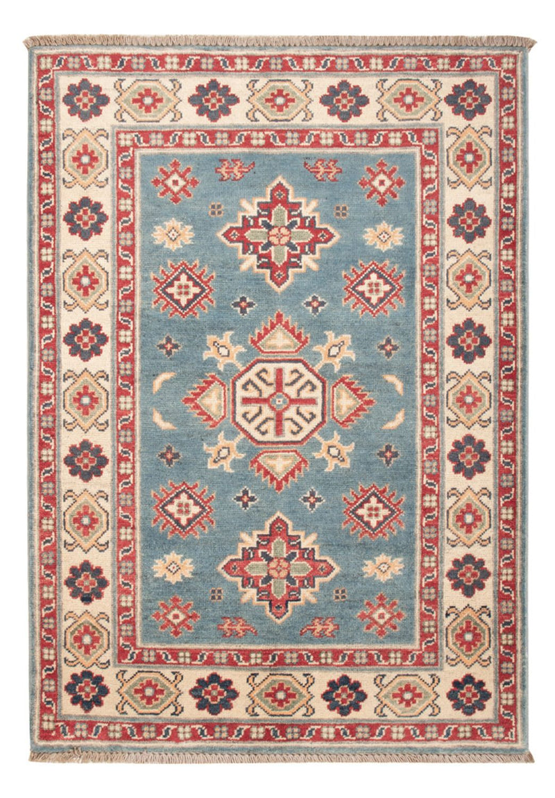 Ziegler Tapijt - Kazak - 121 x 84 cm - lichtblauw