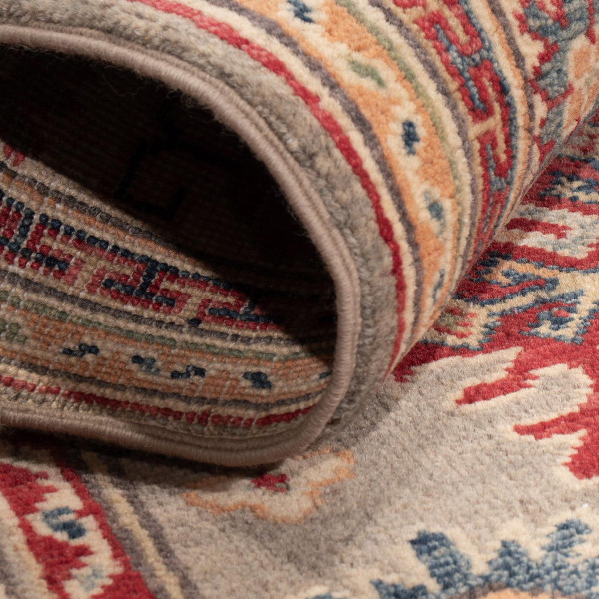 Ziegler Tapijt - Kazak - 120 x 77 cm - lichtblauw