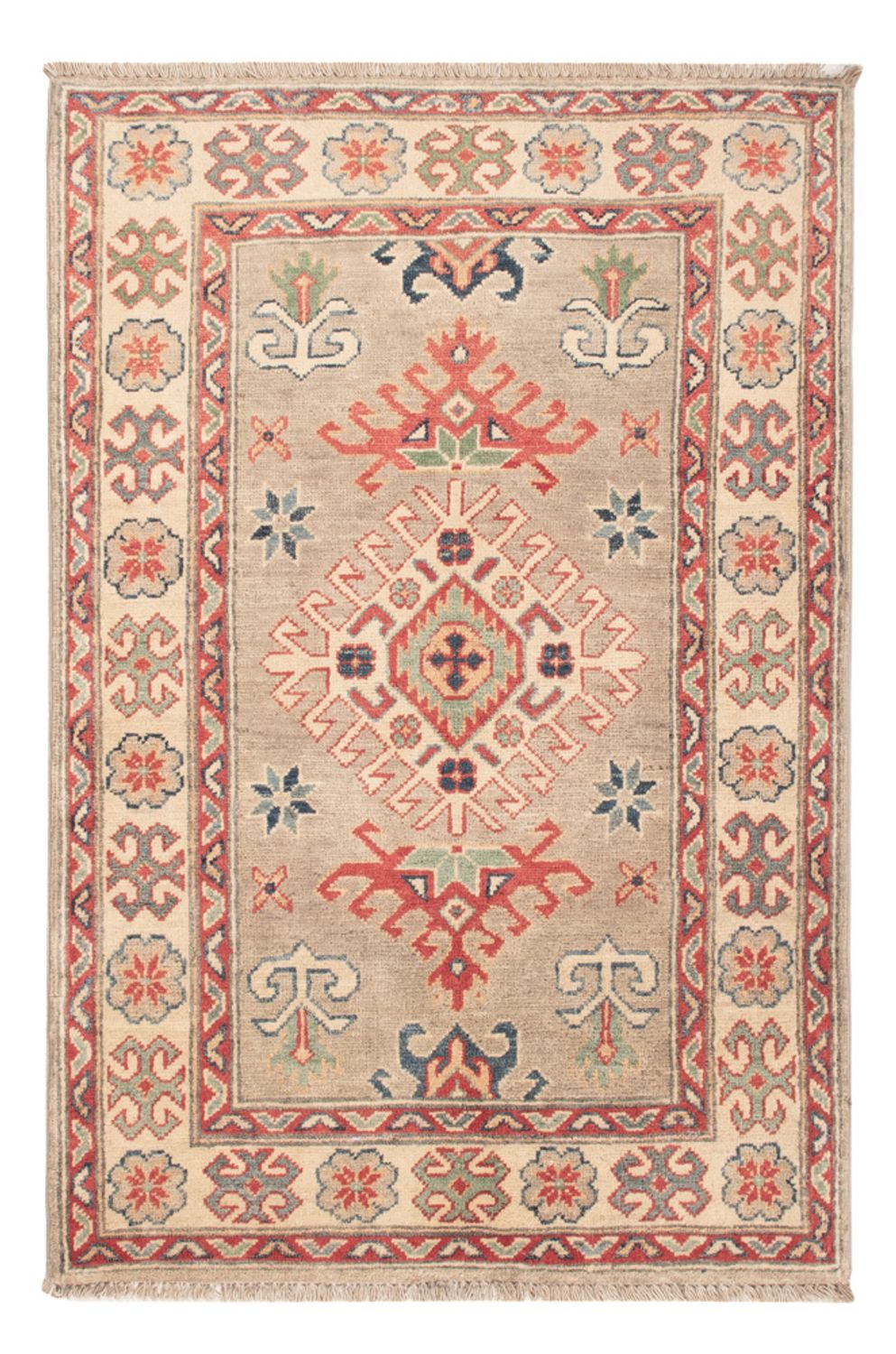 Ziegler Tapijt - Kazak - 125 x 82 cm - lichtgroen