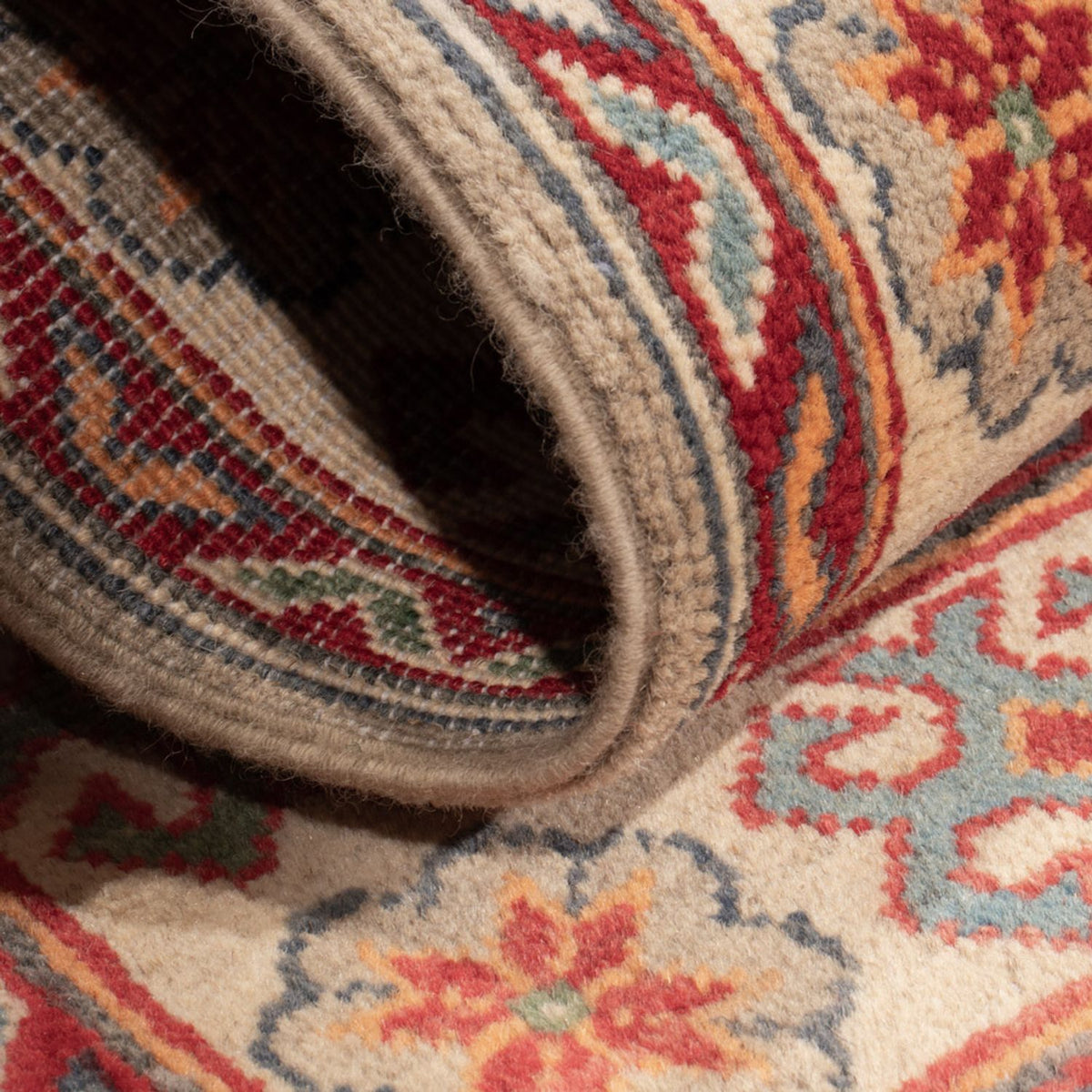 Ziegler Tapijt - Kazak - 126 x 81 cm - lichtgroen