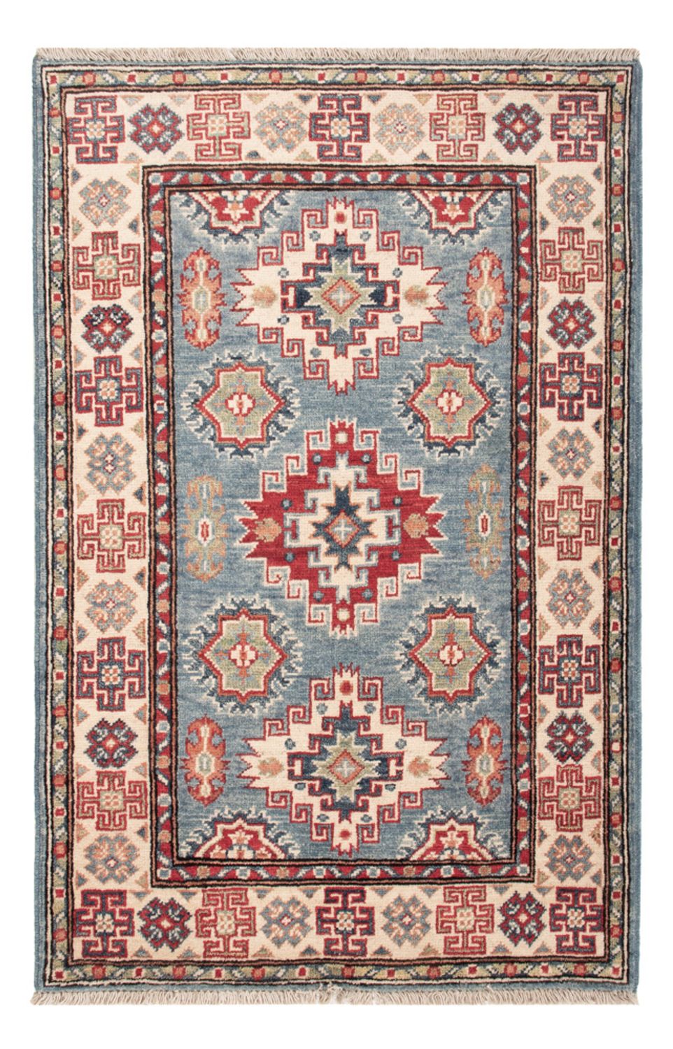 Ziegler Tapijt - Kazak - 128 x 82 cm - lichtblauw