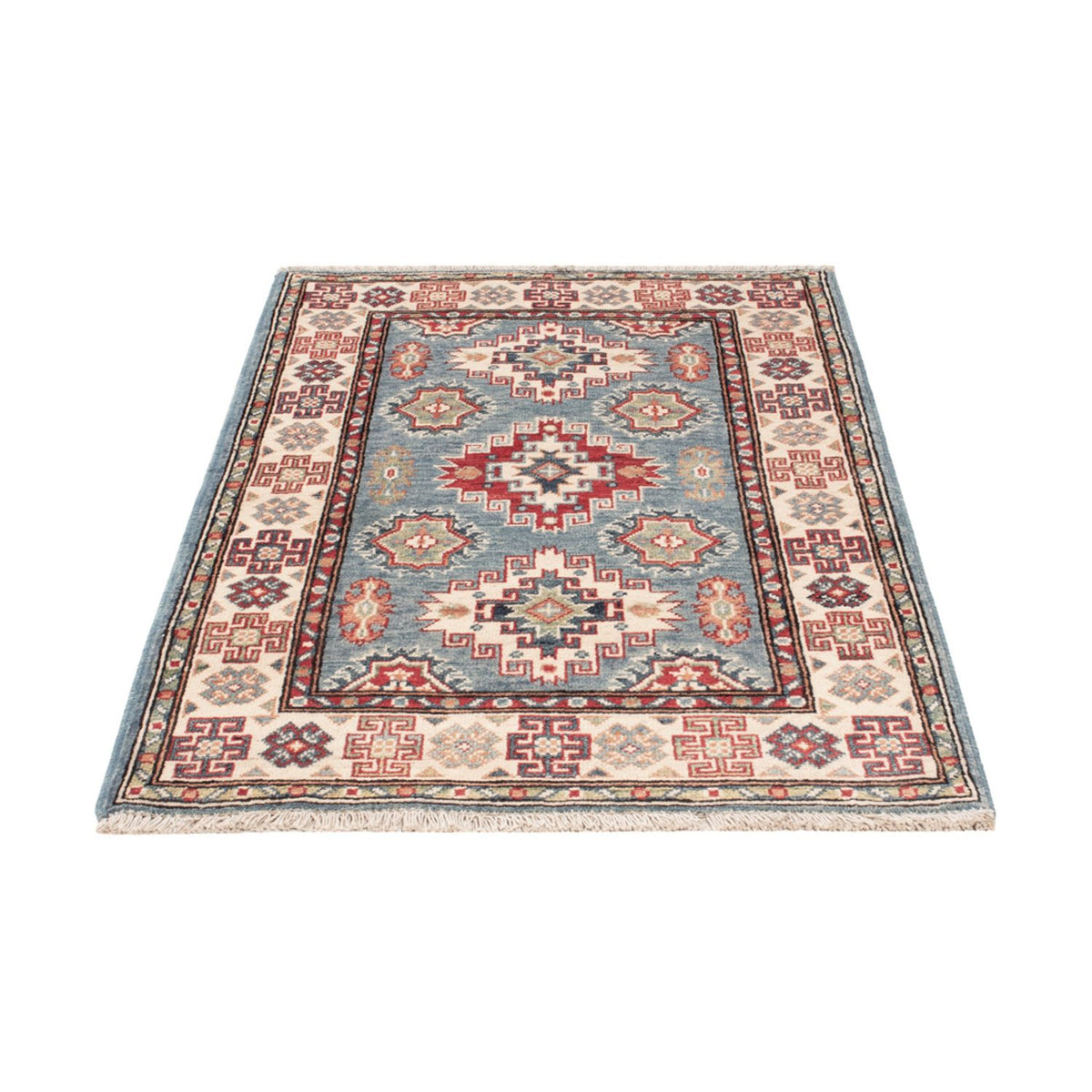 Ziegler Tapijt - Kazak - 128 x 82 cm - lichtblauw