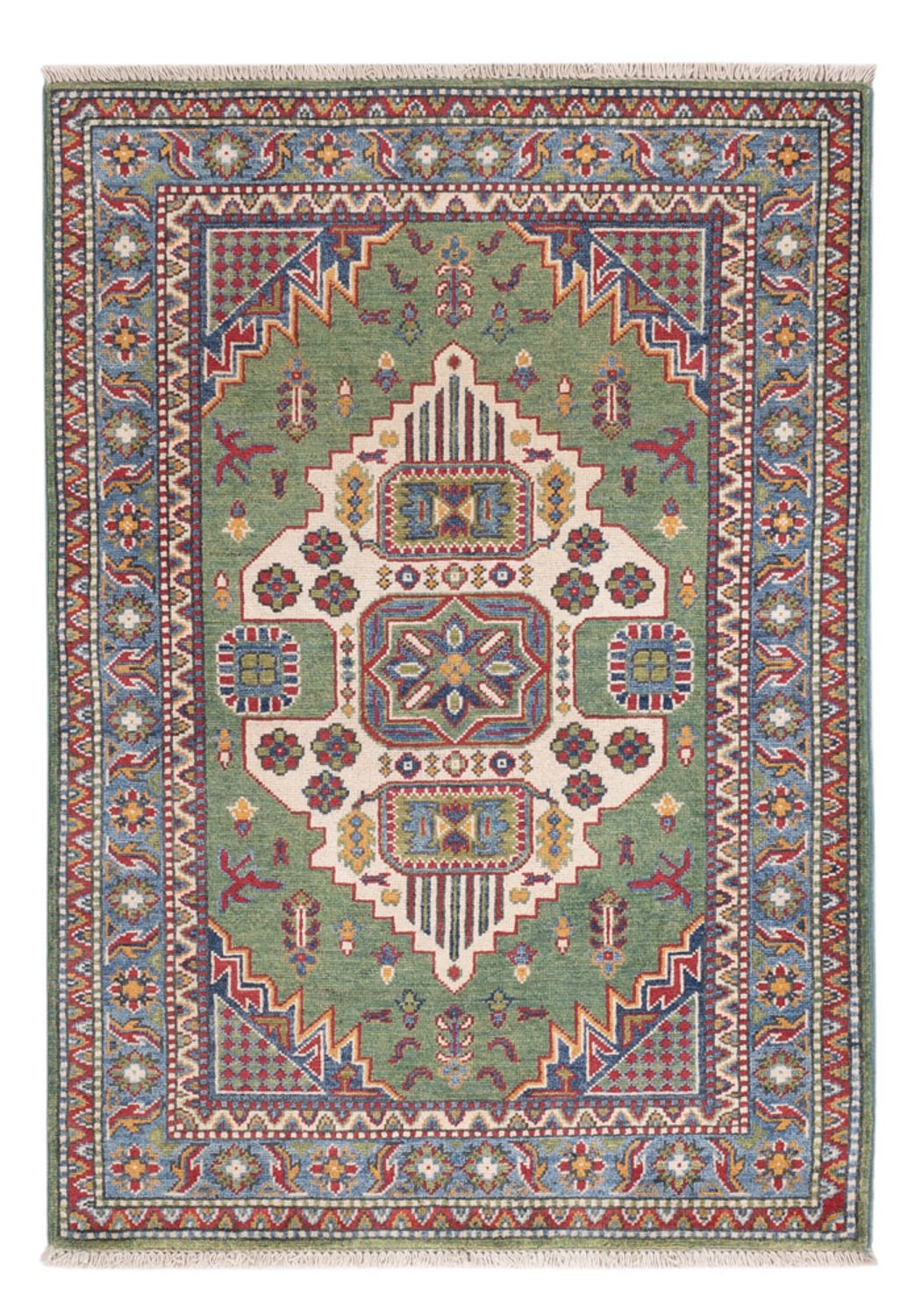 Ziegler Tapijt - Kazak - 144 x 101 cm - groen
