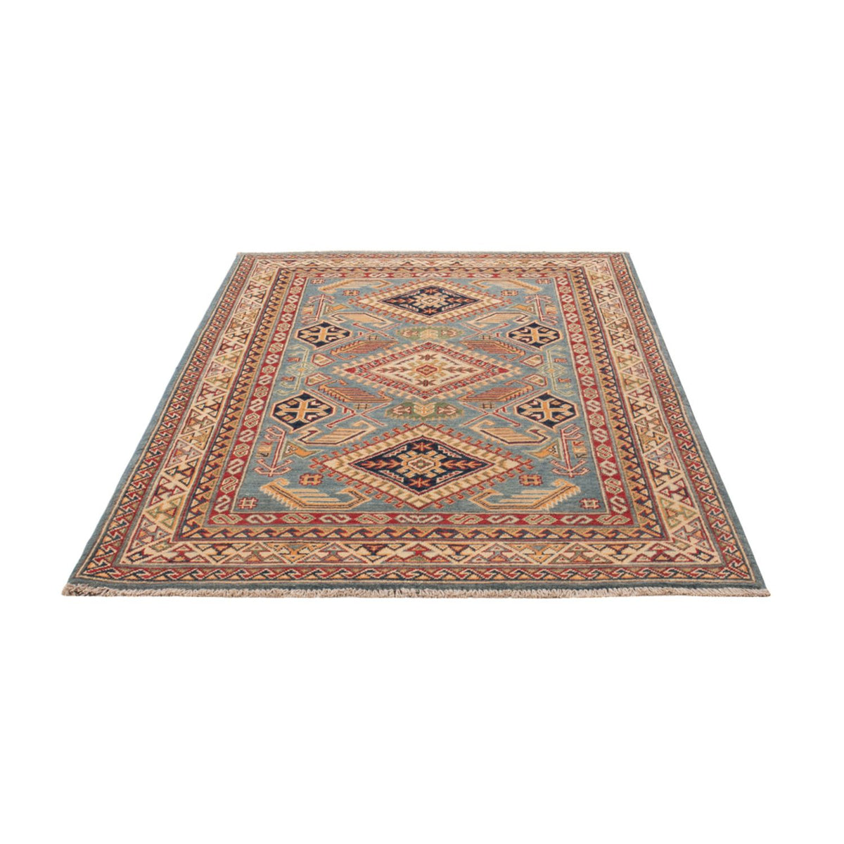 Ziegler Tapijt - Kazak - 185 x 120 cm - lichtblauw