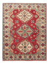 Kazak Tapijt 101x131cm - Oosters Tapijt - Rechthoekig / Rood / 101 x 131 cm Rechthoekig