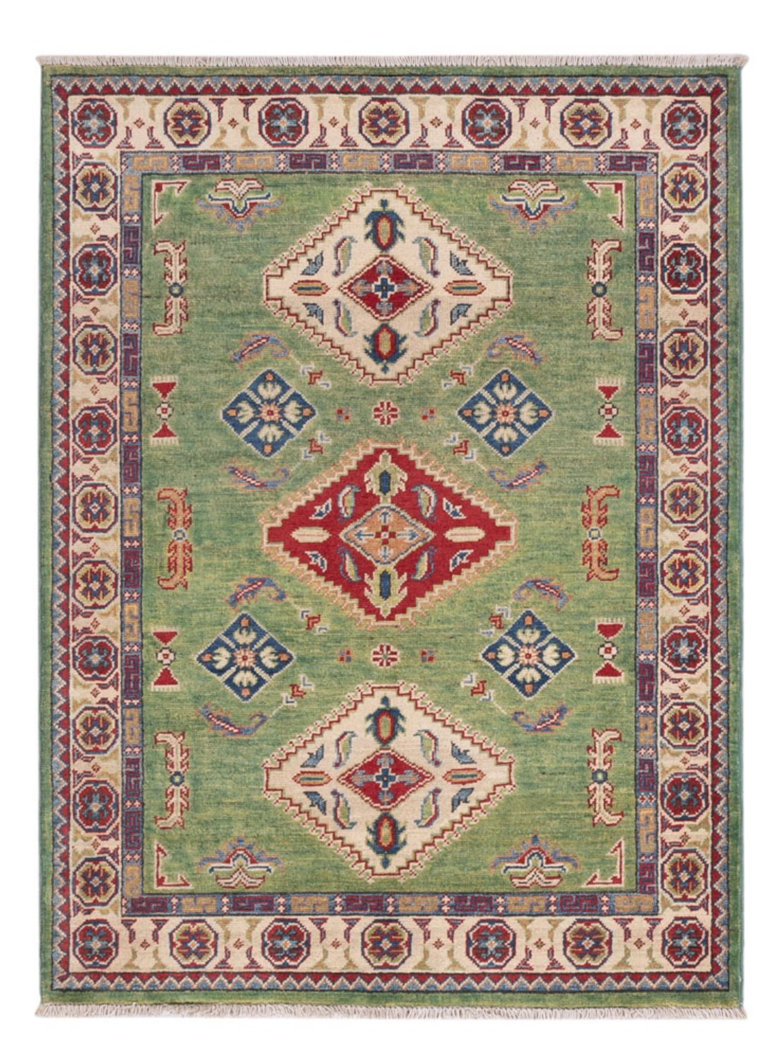 Ziegler Tapijt - Kazak - 139 x 102 cm - groen