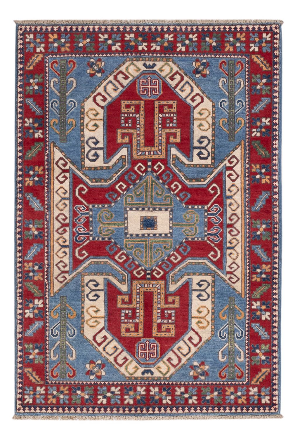 Ziegler Tapijt - Kazak - 150 x 100 cm - veelkleurig