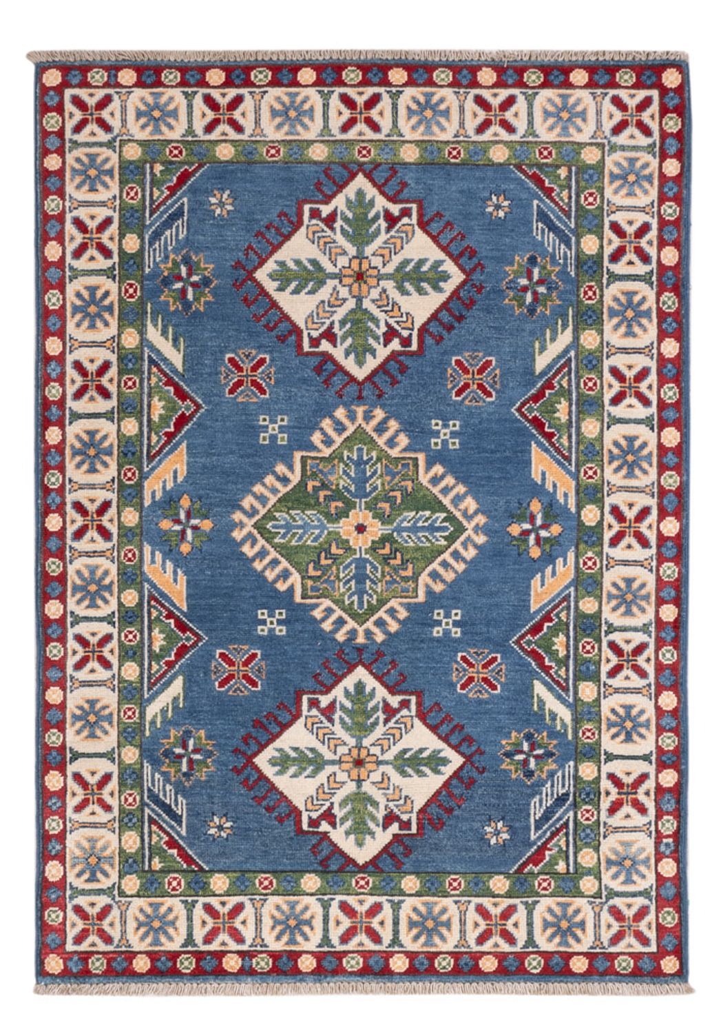 Ziegler Tapijt - Kazak - 142 x 101 cm - blauw