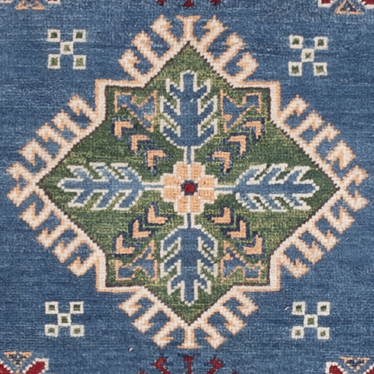 Ziegler Tapijt - Kazak - 142 x 101 cm - blauw
