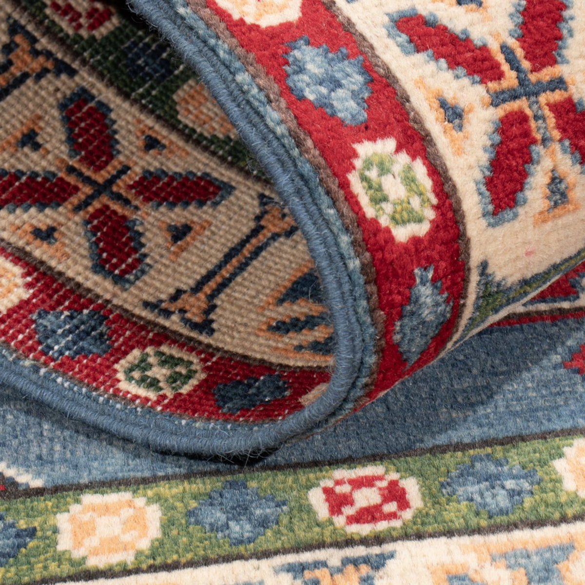 Ziegler Tapijt - Kazak - 142 x 101 cm - blauw