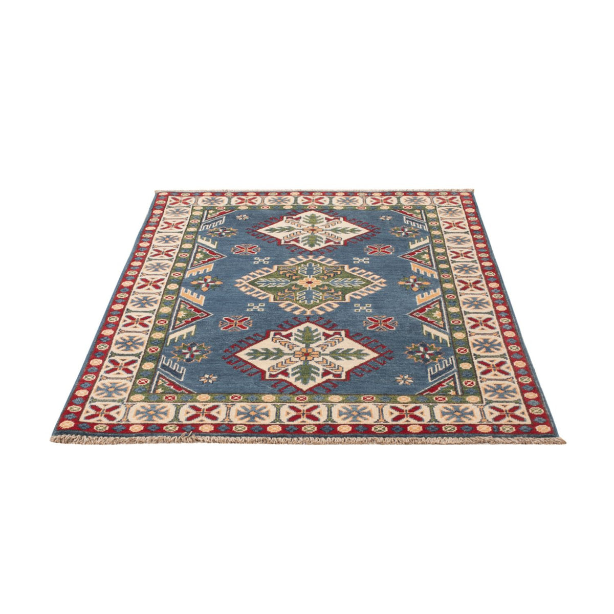 Ziegler Tapijt - Kazak - 142 x 101 cm - blauw