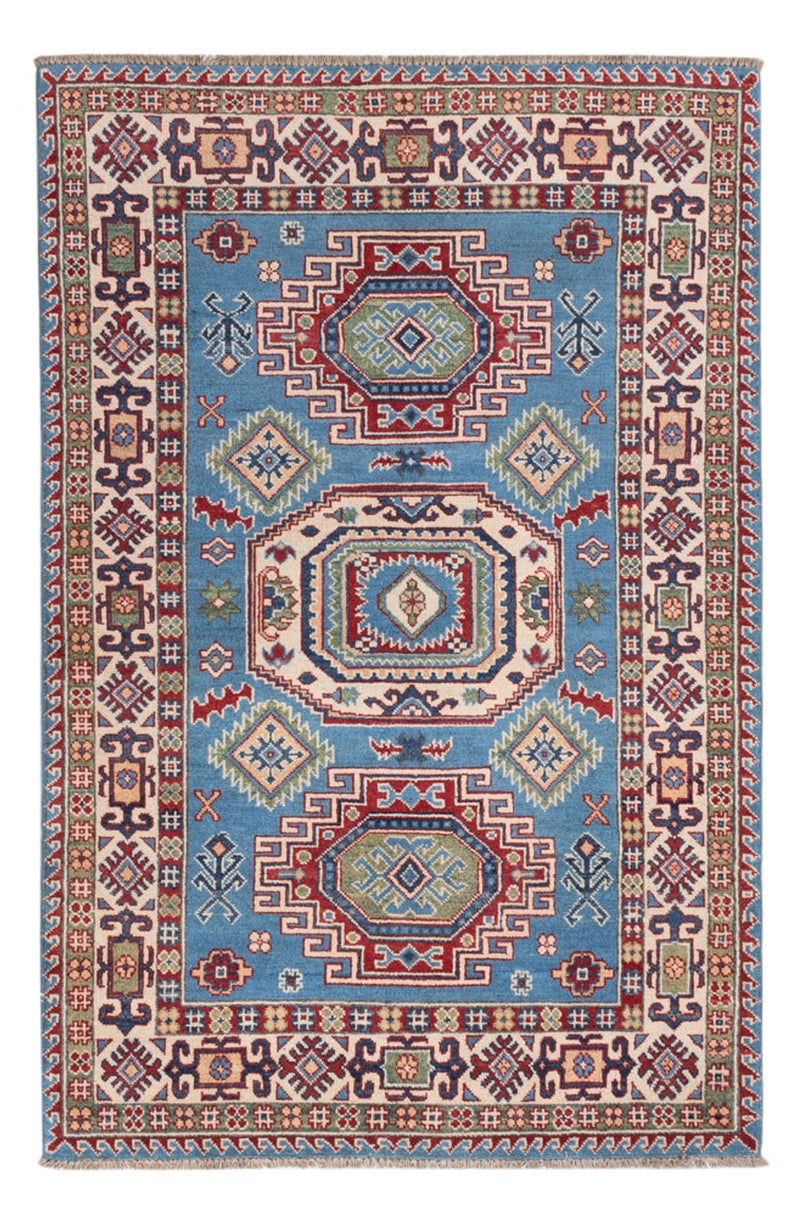 Ziegler Tapijt - Kazak - 186 x 120 cm - lichtblauw